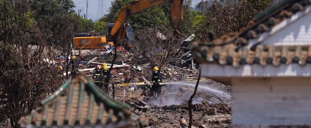 Liuyang Fireworks Factory Explosion in Hunan