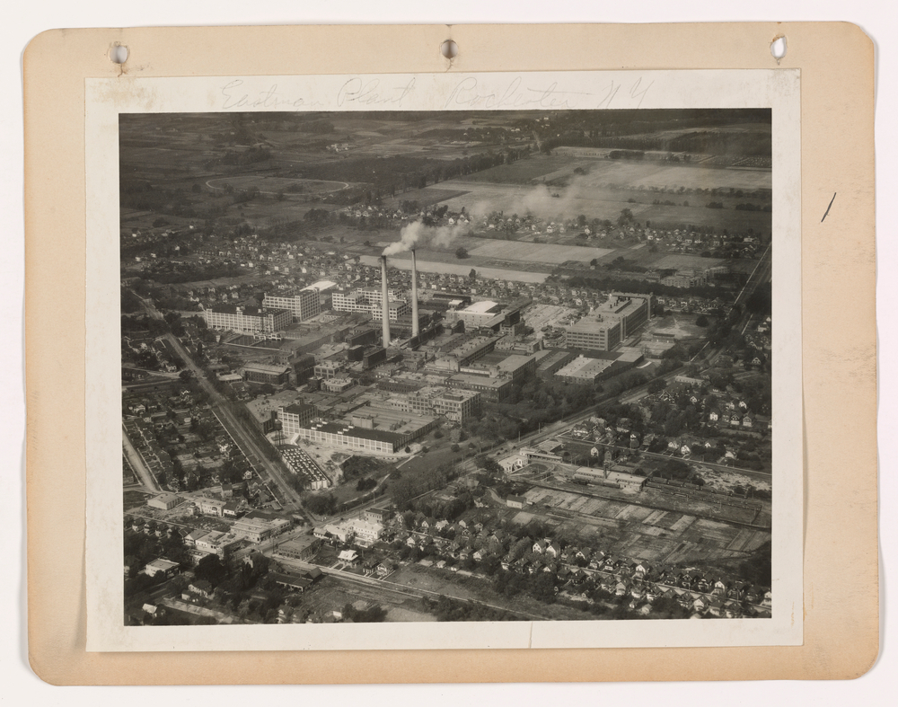 Construction of Kodak Park began