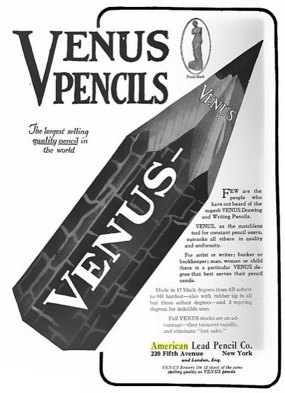 Esterbrook Merges with Venus Pen and Pencil