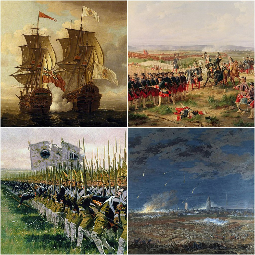 War of Succession sparks European conflict over succession rights, escalates into wider conflict.