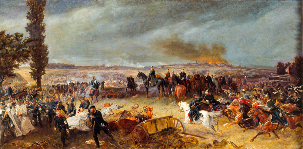 A short narrative about the conflict between Austria and Prussia in the 19th century.