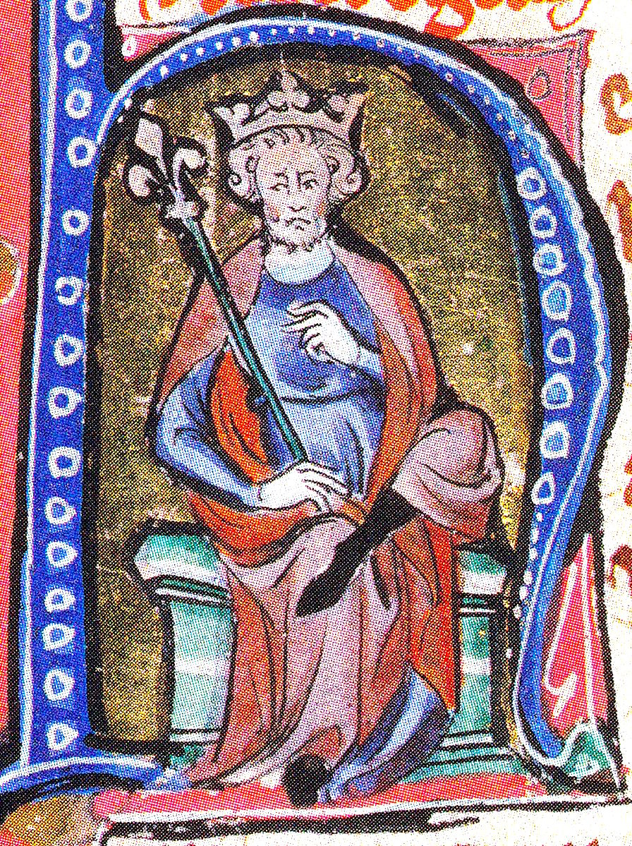 Canute the Great coronation as King of England.