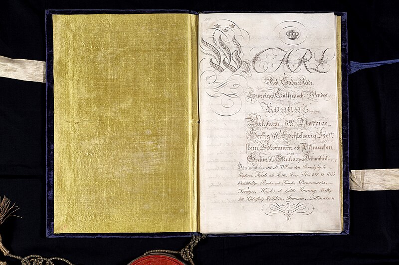Treaty Cedes Norway to Sweden
