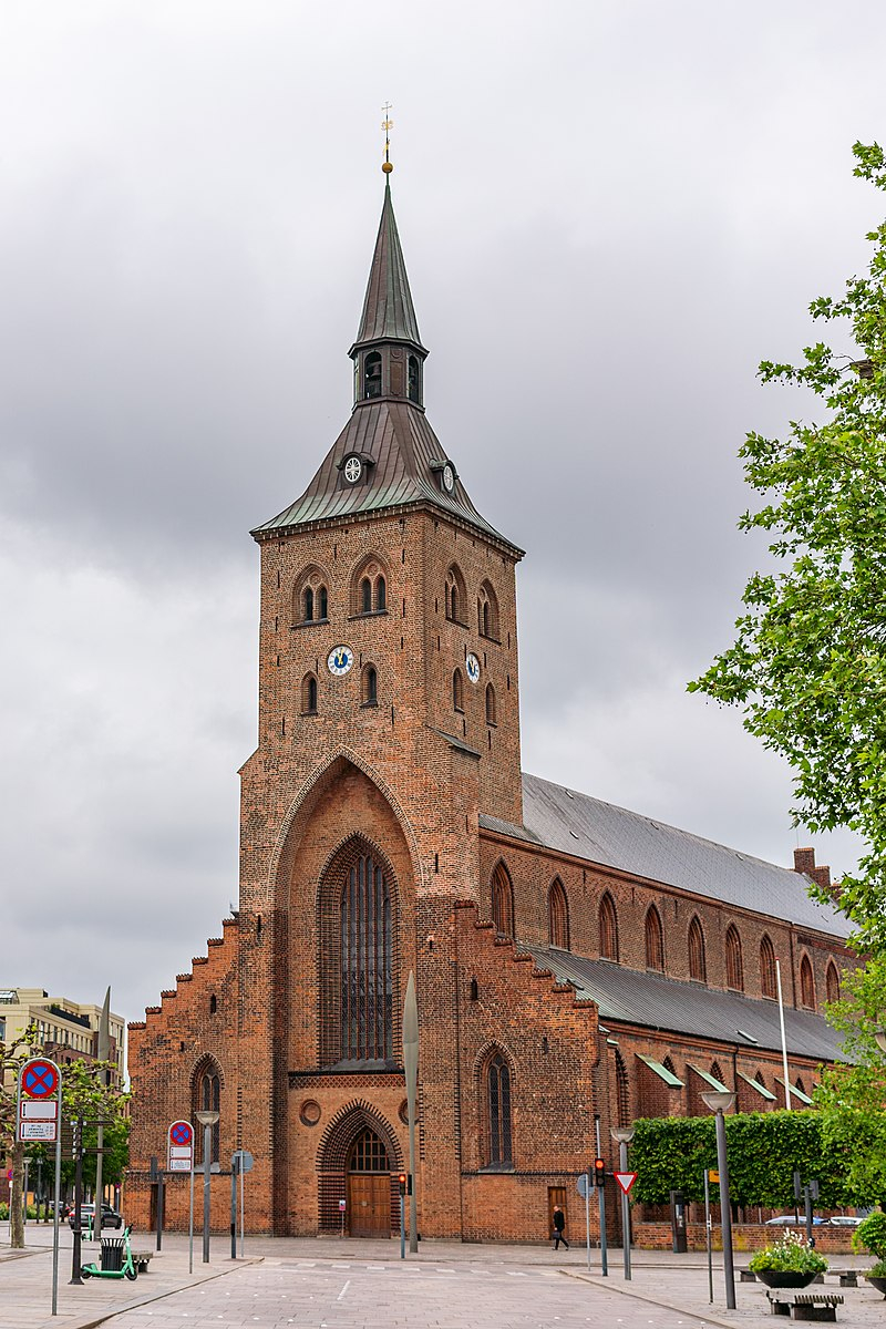 Commencement of St. Canute's Cathedral's Construction in Odense