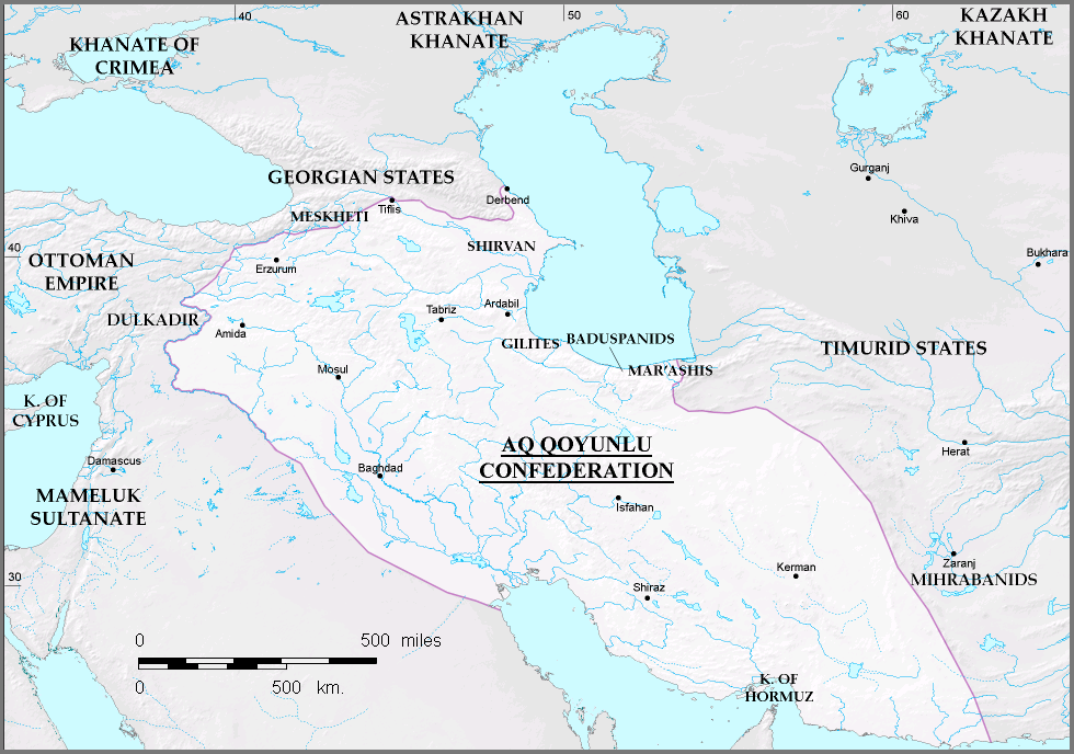Rise of Aq Qoyunlu in Iran