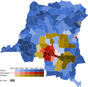 General election held in Democratic Republic of the Congo