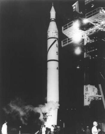 First rocket to enter the exosphere