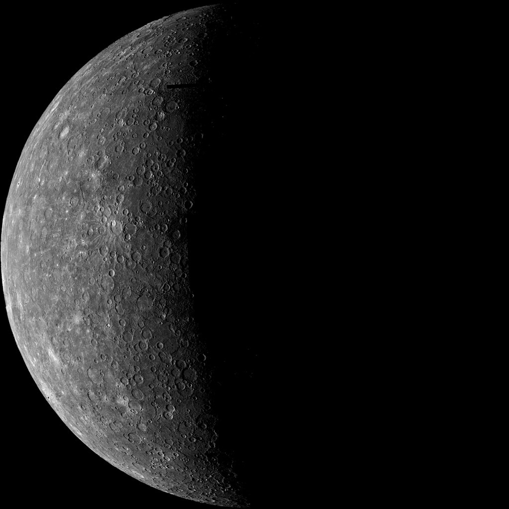 First Flyby of Mercury by Mariner 10