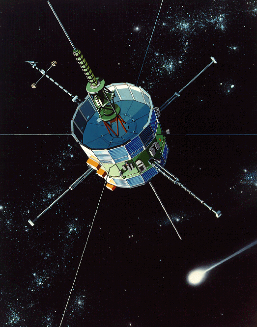 First Spacecraft to Flyby a Comet