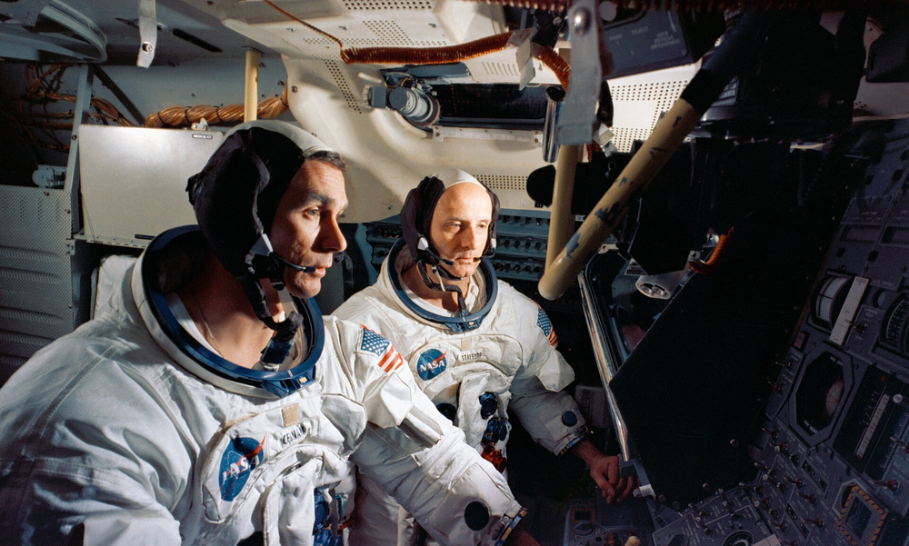 First docking between two crewed spacecraft