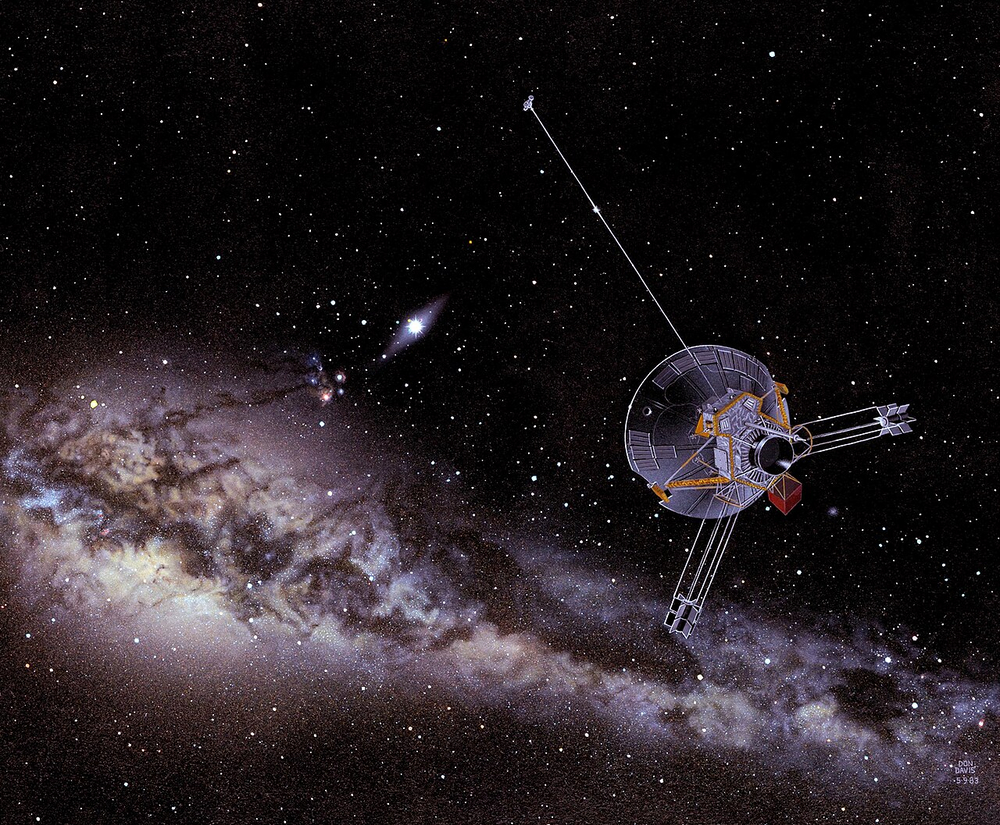 First Spacecraft Beyond Neptune's Orbit