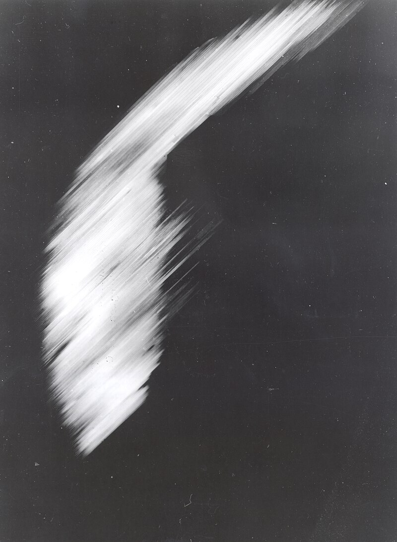 First photograph of Earth from orbit