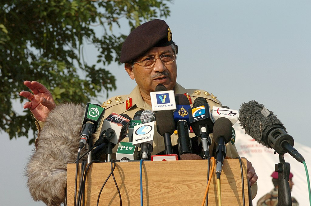 General Pervez Musharraf's Bloodless Military Coup