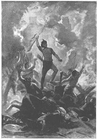Capture of Caupolicán: Defeat by Spanish forces