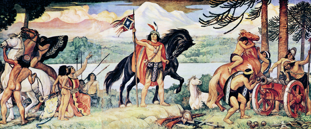 Mapuche People Defend Territory Against Inca Expansion