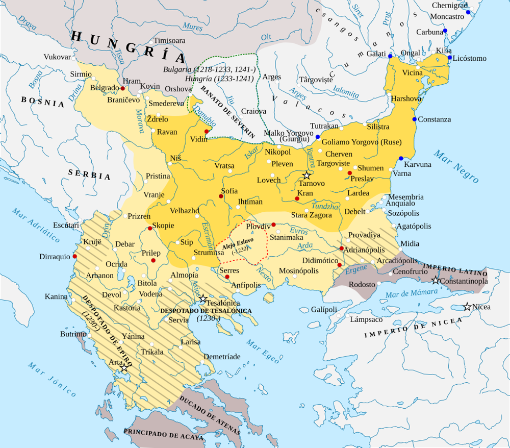 Second Bulgarian Empire Recognized as Autocephalous Church.