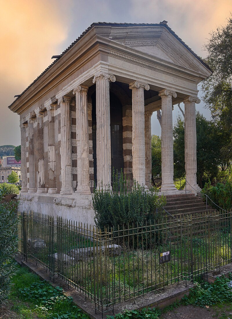 Construction of the Temple of Portunus