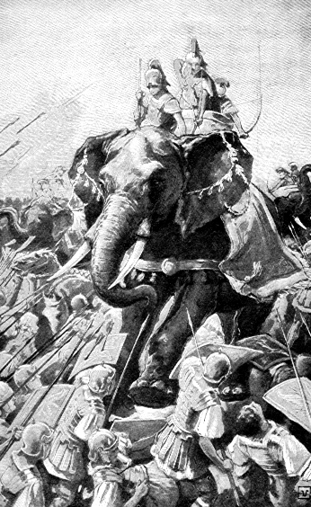Pyrrhus landed in the Italian Peninsula