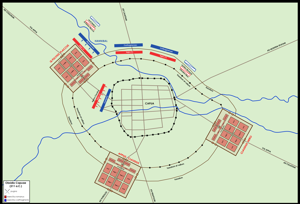 Fall of Capua and Tarentum