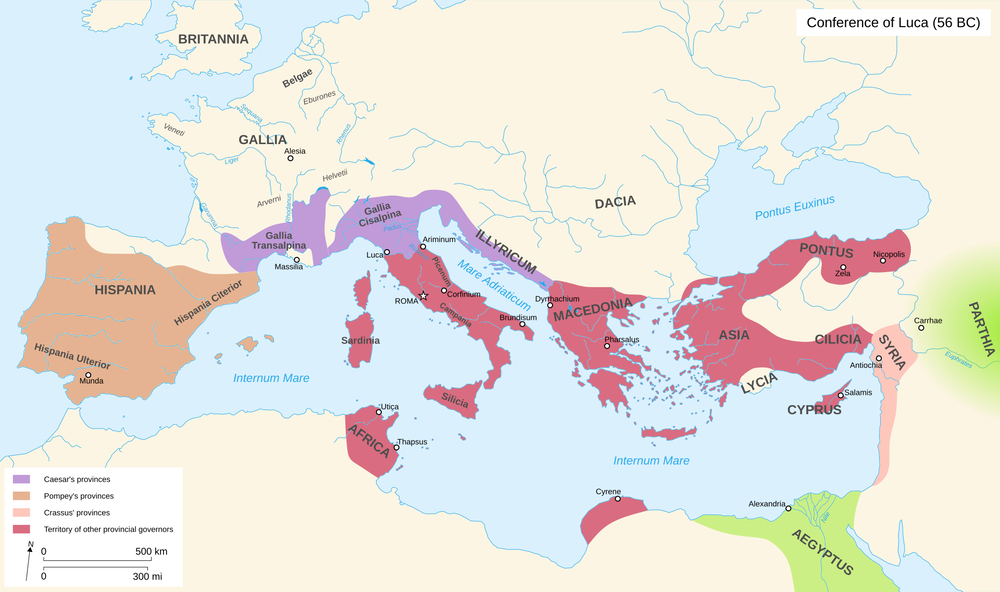 Formation of the First Triumvirate