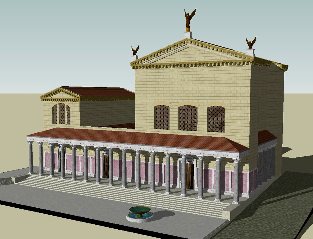 Curia Julia completed by Octavian