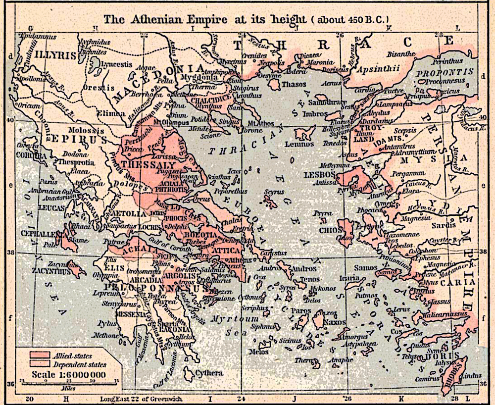 Athenian and Delian League Dominance