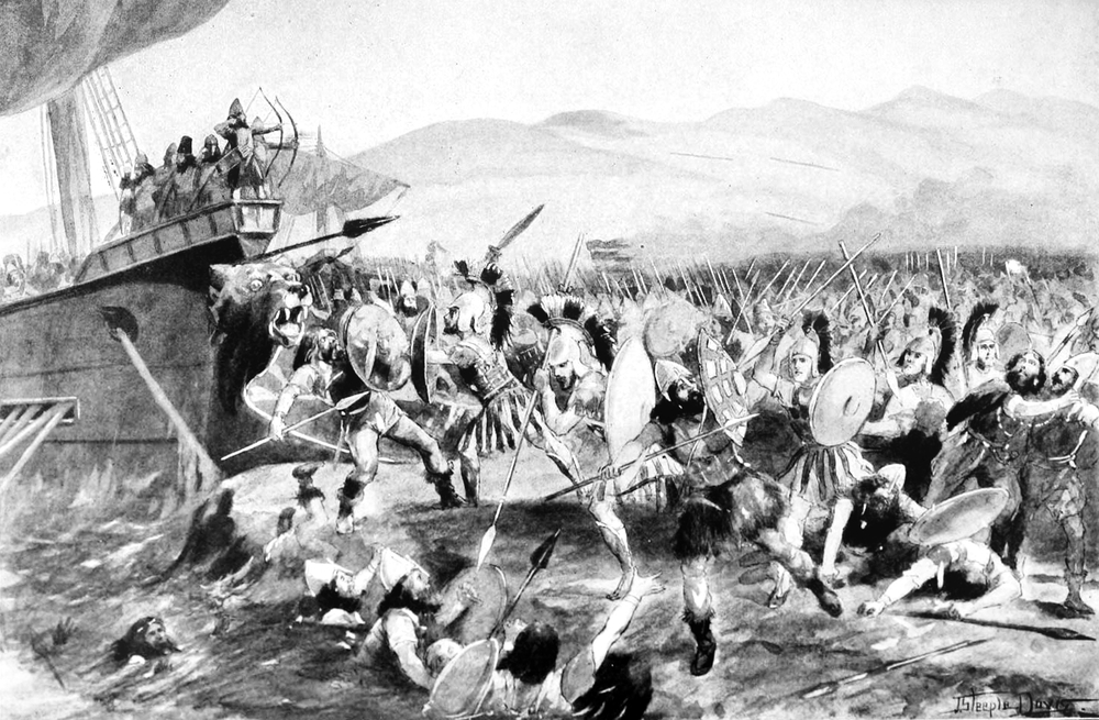 Allies Triumph at Battle of Marathon