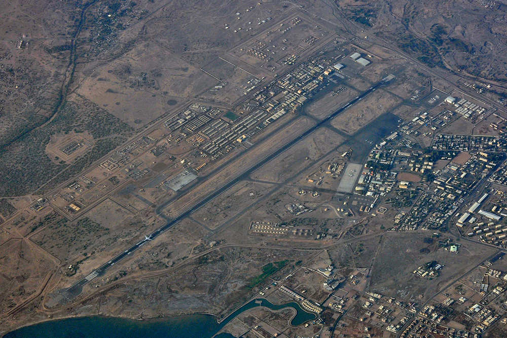 Japan opened a military base in Djibouti for anti-piracy operations.