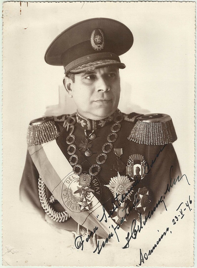 General Higinio Morínigo's Rule on the Paraguayan Civil War of 1947