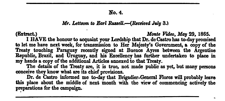 The Secret Treaty of the Triple Alliance: Uruguay's Role Against Paraguay in 1865