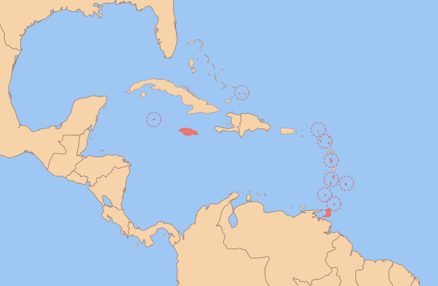 End of Windward Islands Administration: Grenada joins Federation of the West Indies for regional unity.