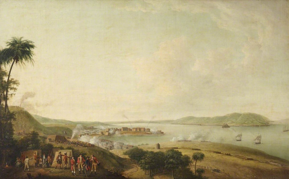 British Capture of Grenada in Seven Years' War
