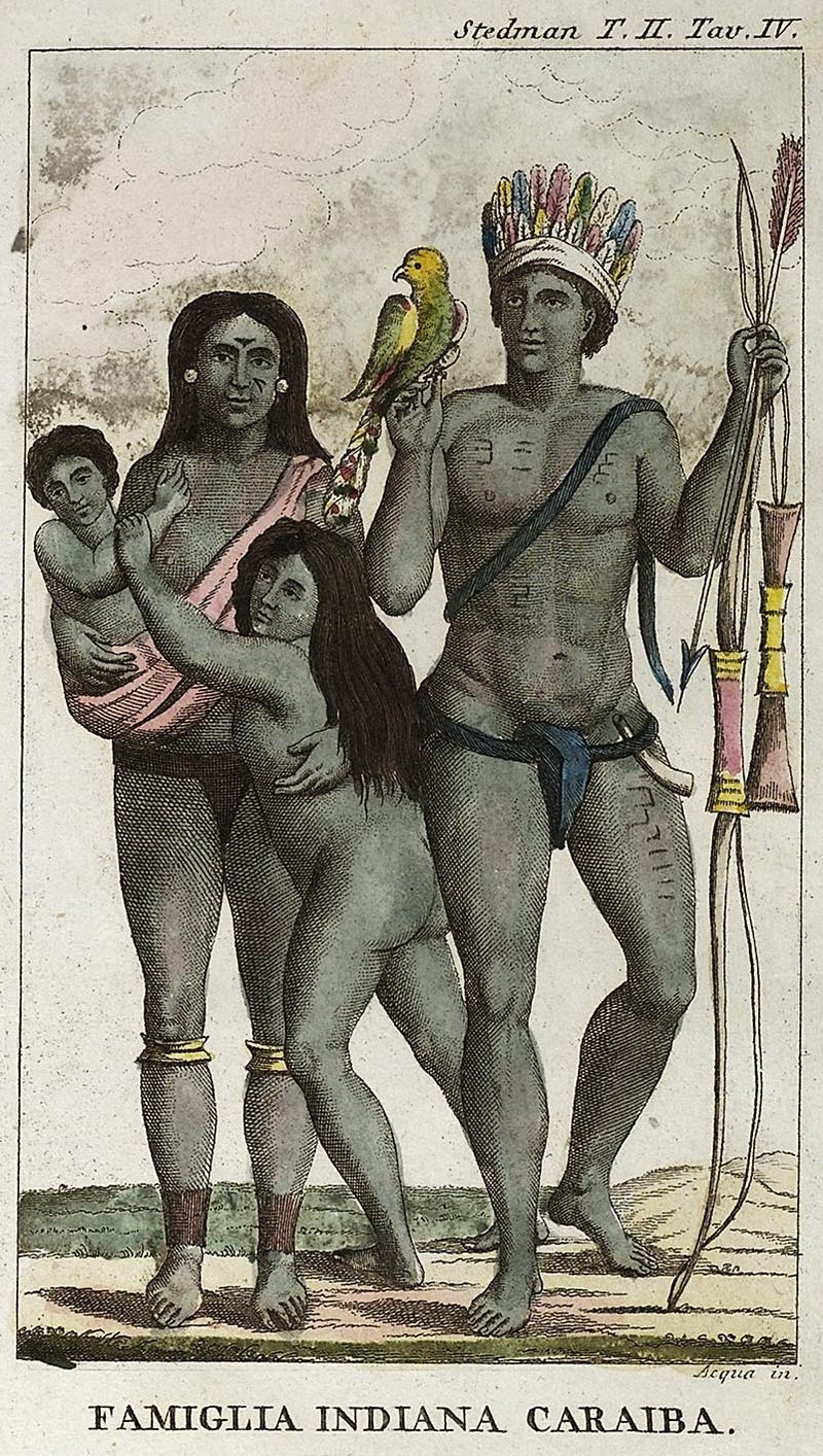The Arrival of the Caribs in Haiti