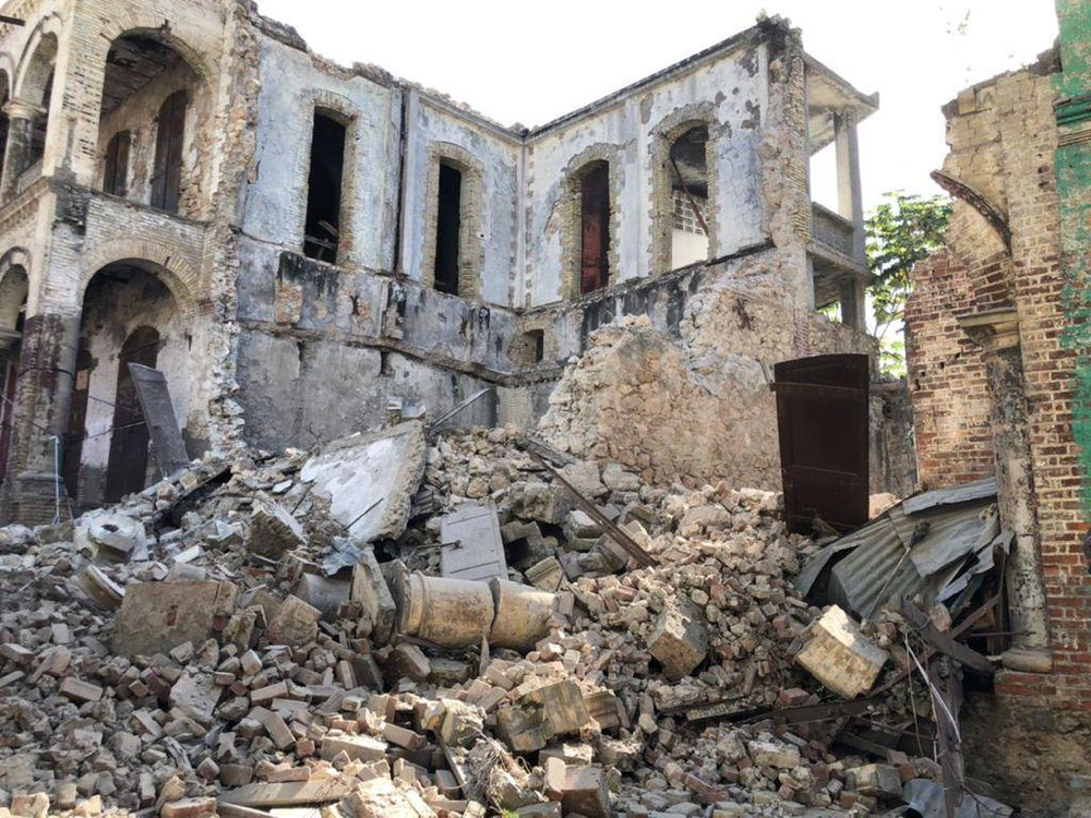 Significant damage caused by earthquake in Haiti