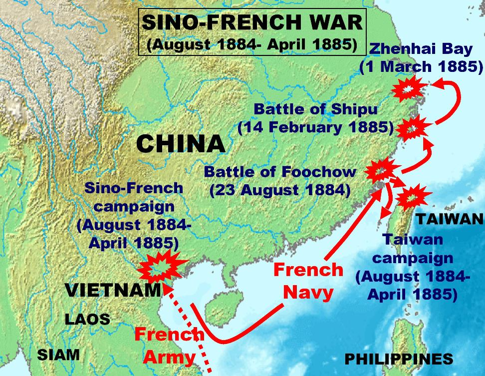 French Invasion of Taiwan During Sino-French War
