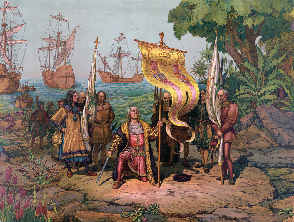 Columbus sets up initial Spanish settlement in La Navidad, modern-day Haiti for exploration.