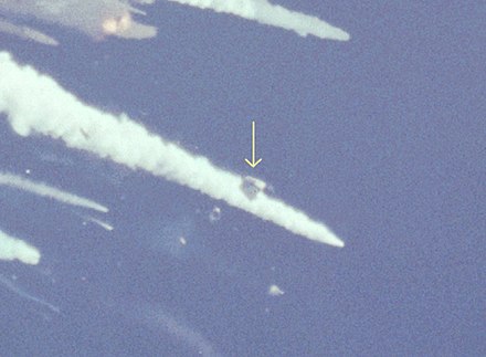 Tragedy strikes as Challenger disaster claims seven crew members' lives in space shuttle incident.