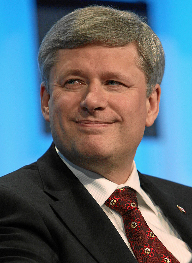Stephen Harper becomes the Prime Minister of Canada.