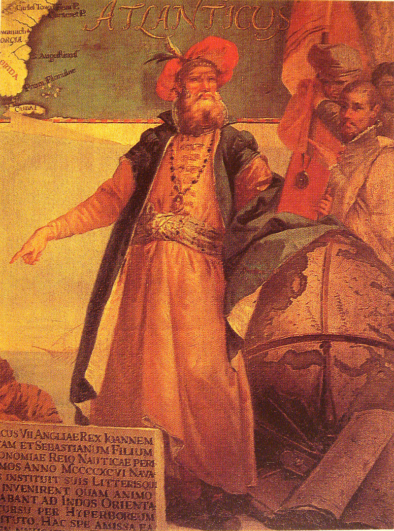 John Cabot claims Newfoundland for England during exploration journey.