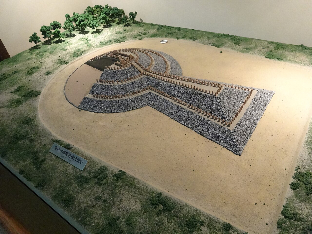 Construction of Kofun Burial Mounds Begins