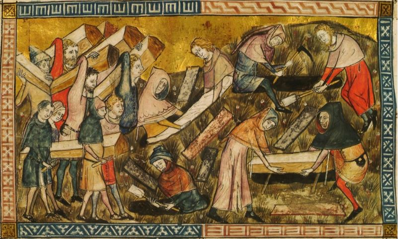 End of Black Death in Florence