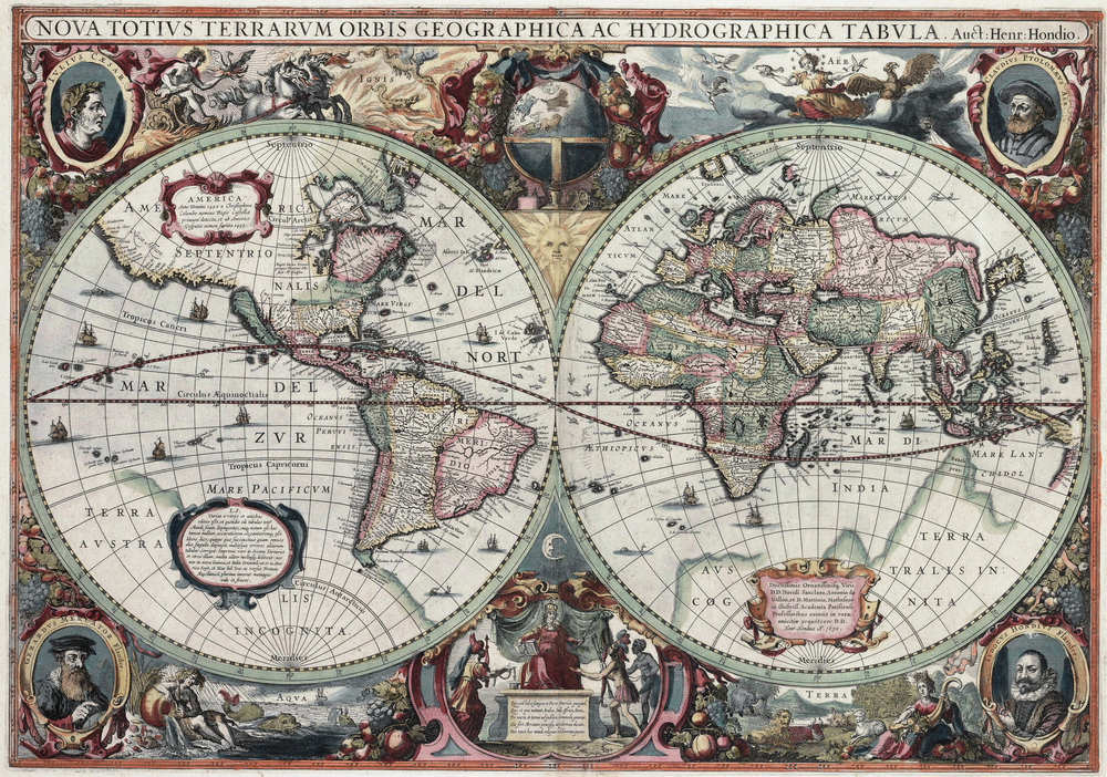 Nova Totius Terrarum Orbis Tabula Map Created