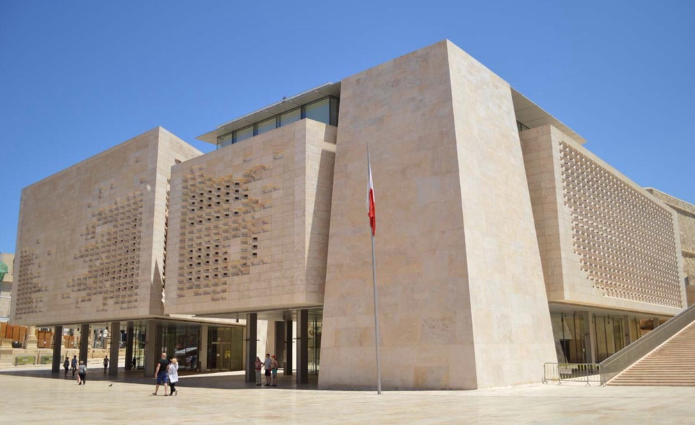 Inauguration of Valletta's City Gate Parliament Building