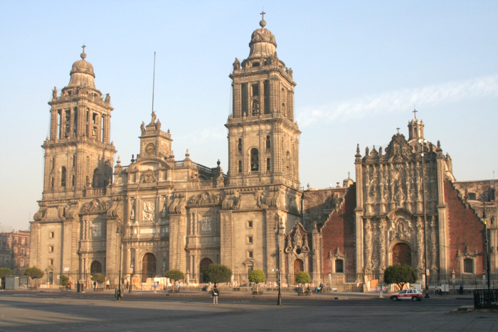 Completion of iconic historical cathedral in Mexico City symbolizes architectural masterpiece and cultural heritage.