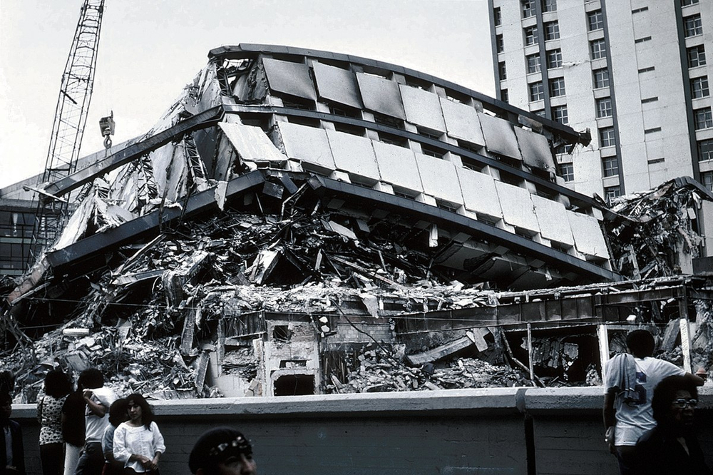 Earthquake in Mexico City results in widespread devastation and loss of life.