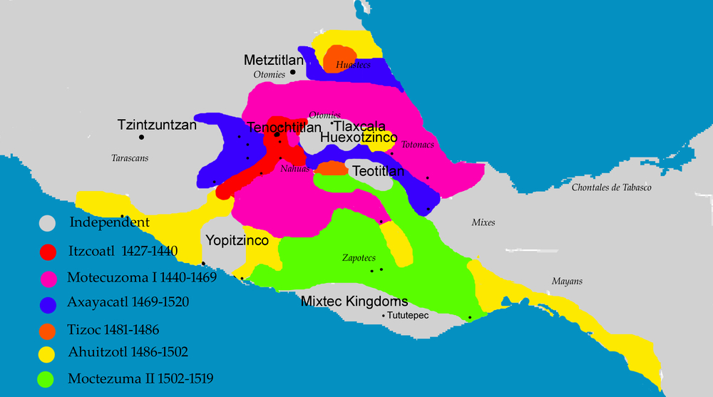 Reign of Aztec ruler Itzcoatl marks new era in history.