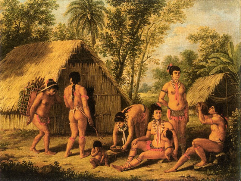 Caribs Migration to the Island.