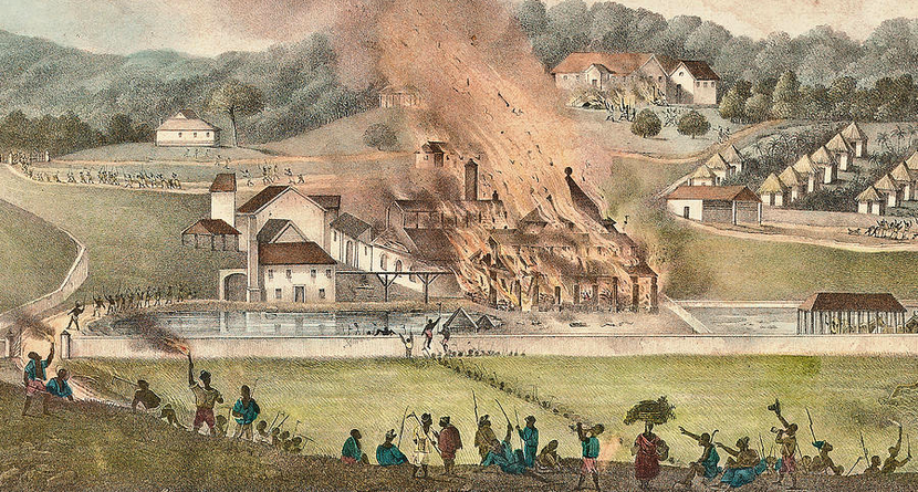 Sam Sharpe leads Christmas Rebellion, an important event leading to the eventual abolition of slavery in Jamaica