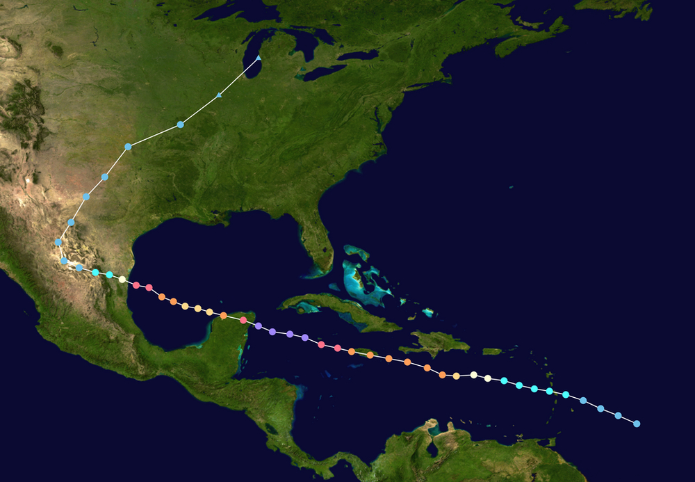 Impact of Hurricane Gilbert: Widespread Devastation Reported