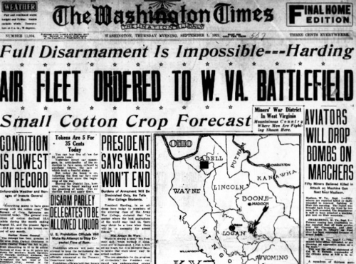 Largest Armed Uprising in American Labor History